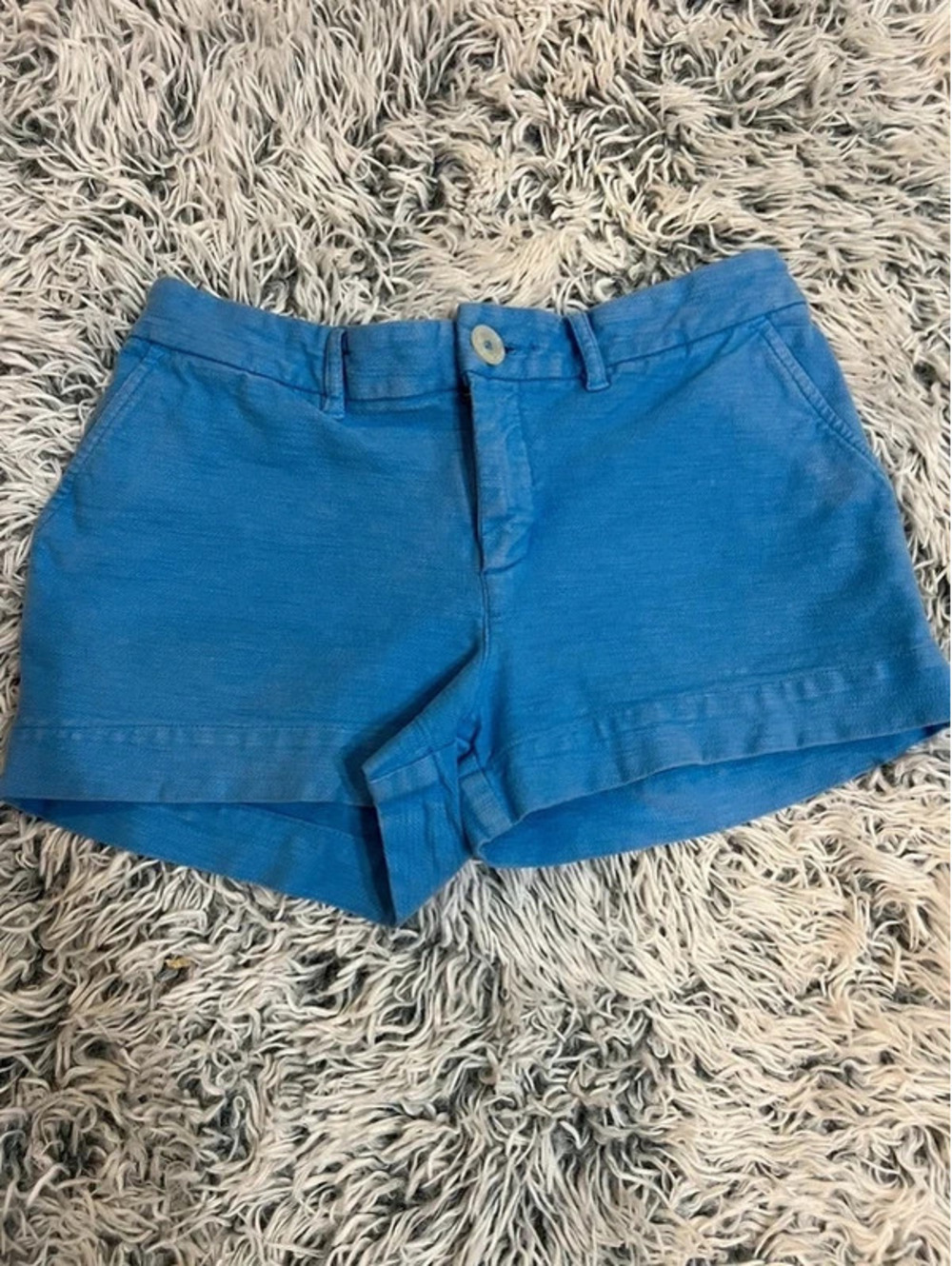 Chubbies The Ocean Views Blue Stretch Shorts